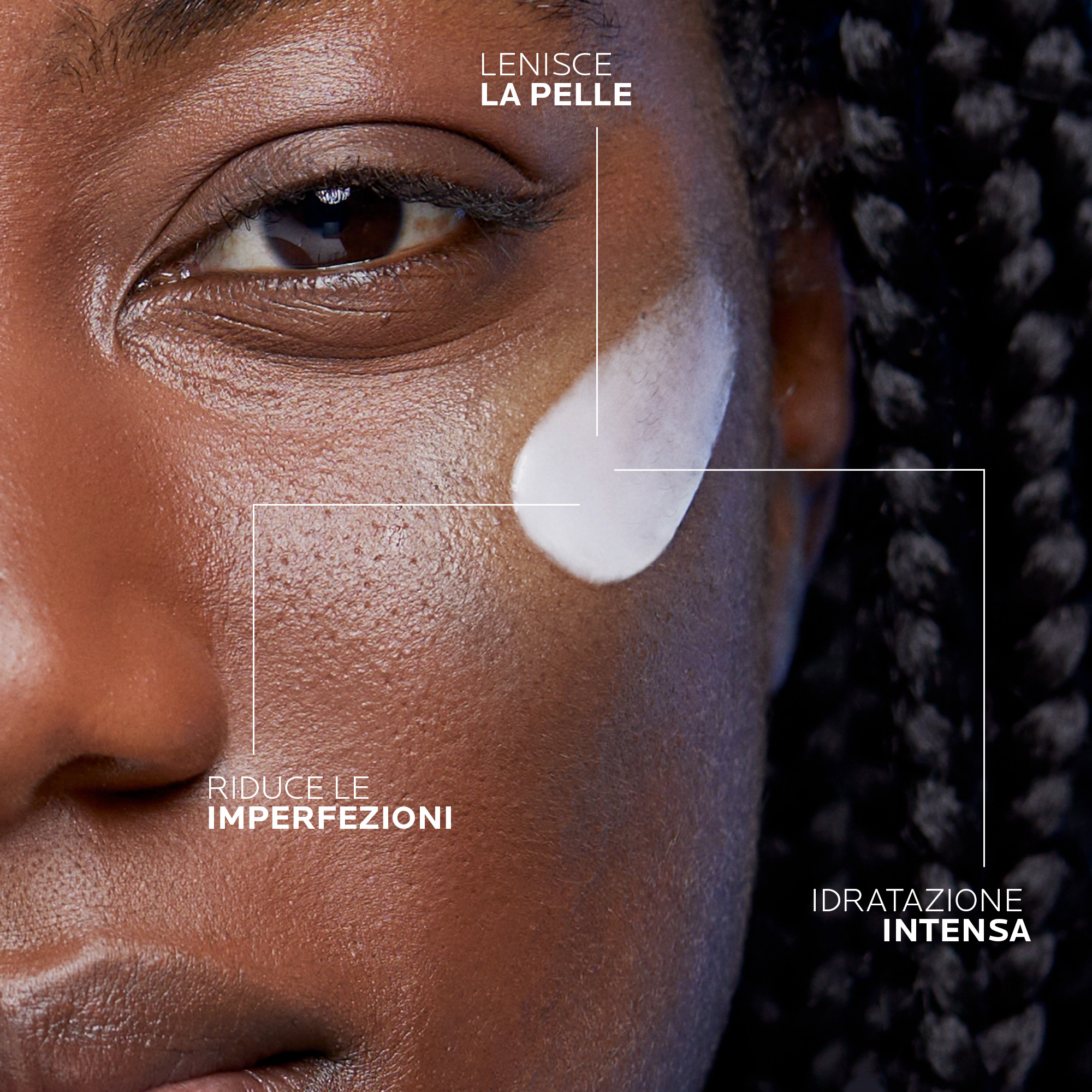 La Roche-Posay Effaclar Crema viso Effaclar H Iso-biome per pelle mista, grassa o a tendenza acneica 40 ml