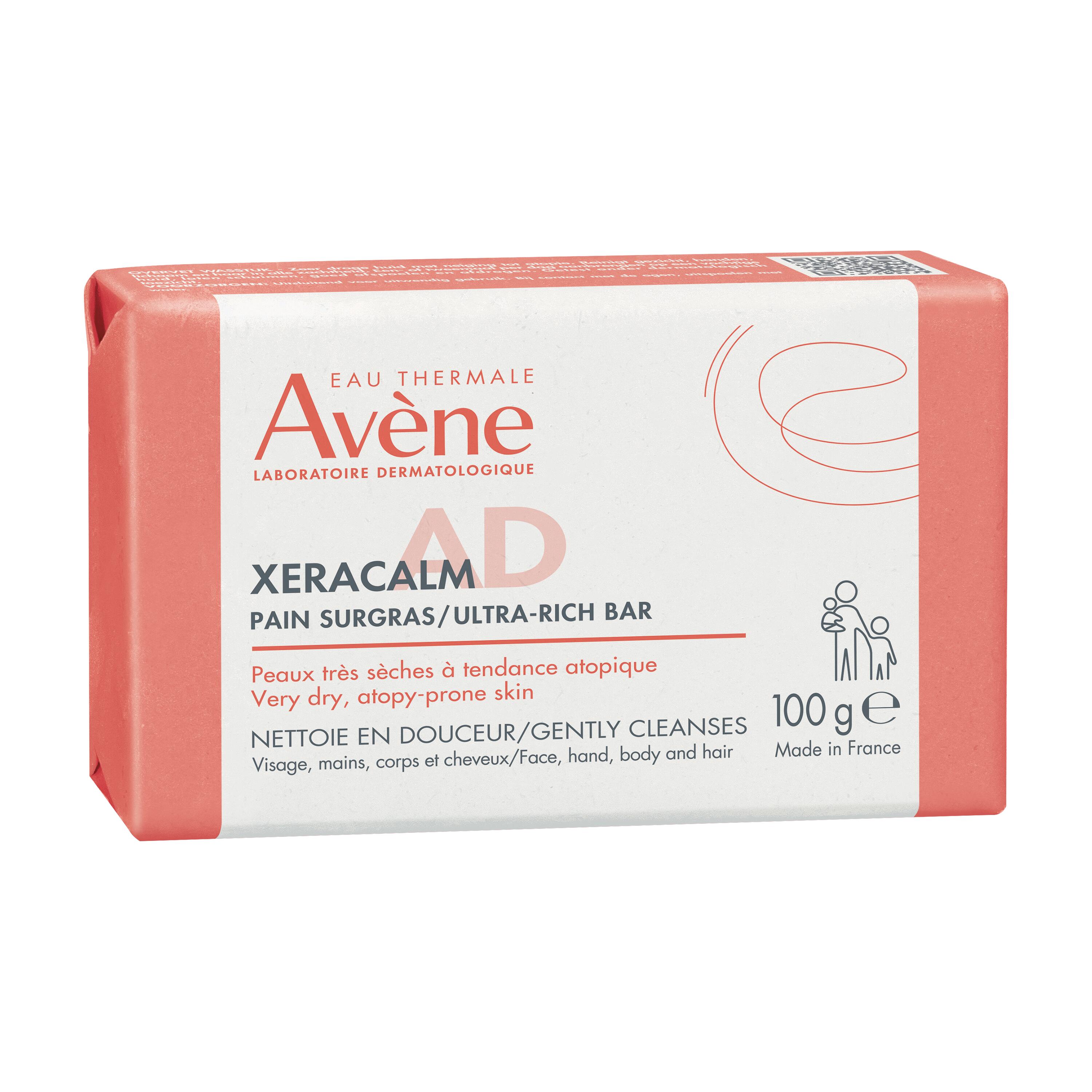 Avène Xeracalm AD - Pane Detergente Surgras Per Pelle Secca A Tendenza Atopica 100 g