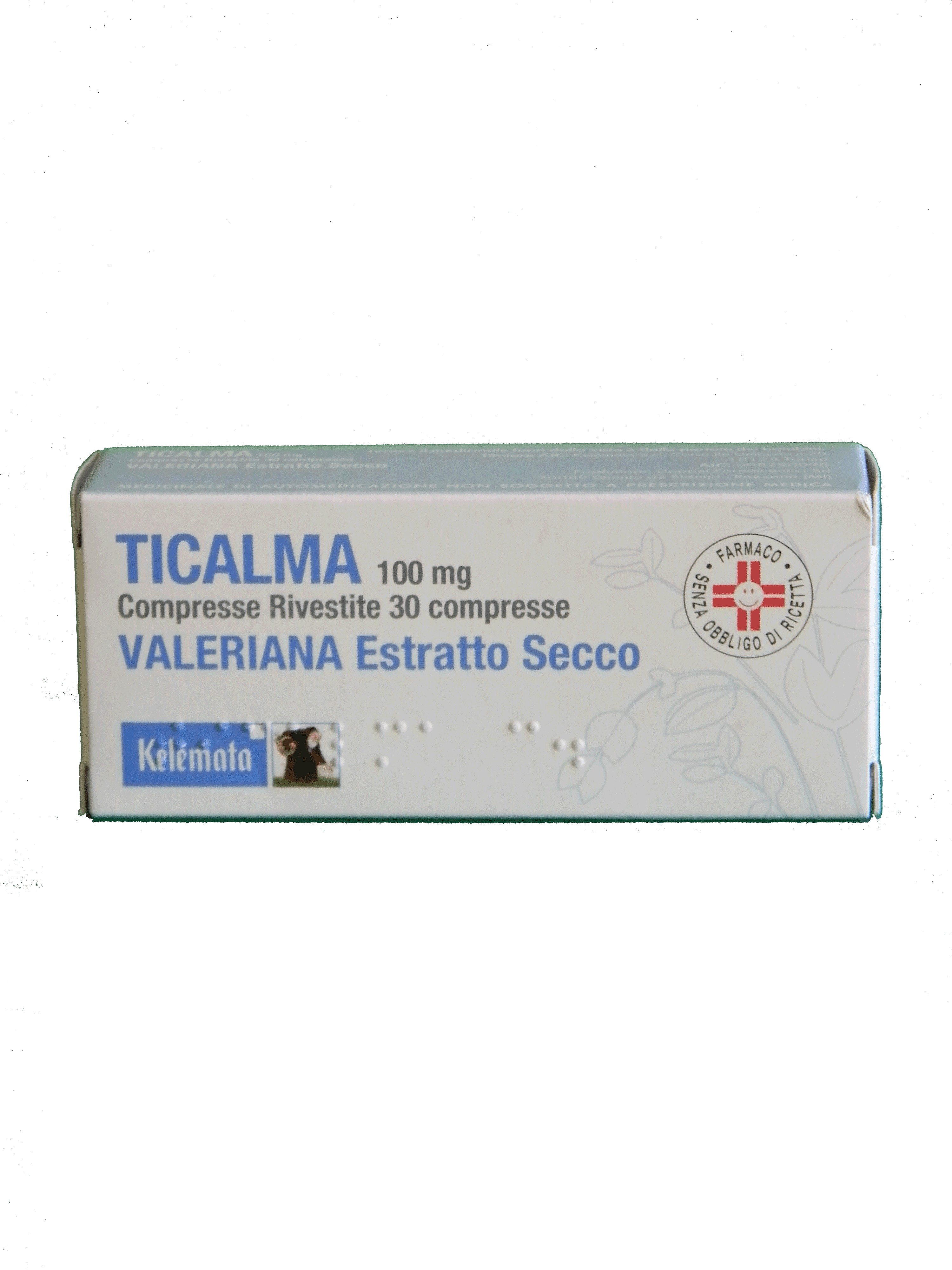 TiCalma Compresse 100 mg Valeriana Radice 30 Compresse Rivestite