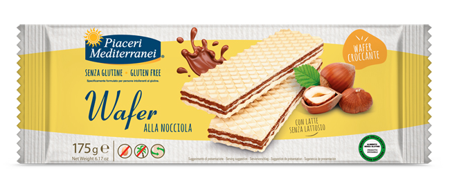 PIACERI MED.Wafer Nocciola175g