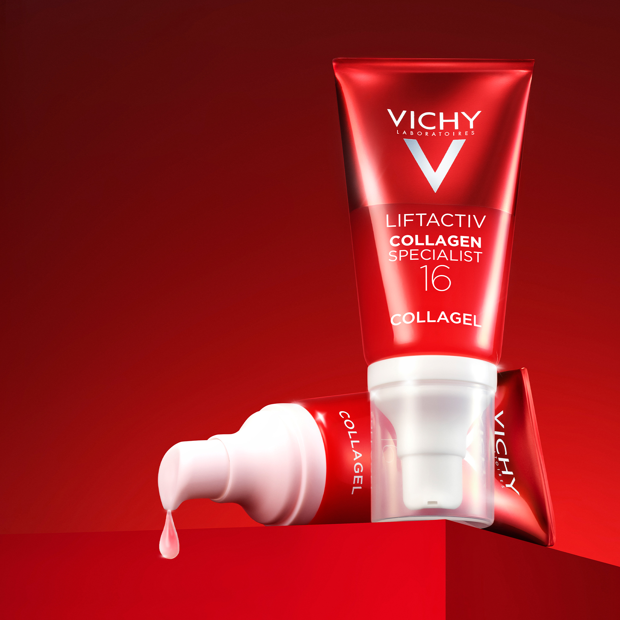 Vichy Liftactiv Collagen Specialist 16 Collagel - Gel Cristallino Invisibile Viso 50 ml