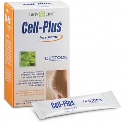 Cell-Plus Destock Integratore Anticellulite 15 Bustine