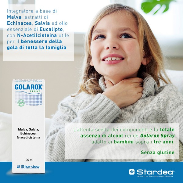 Golarox Spray Integratore Benessere Gola 20 ml