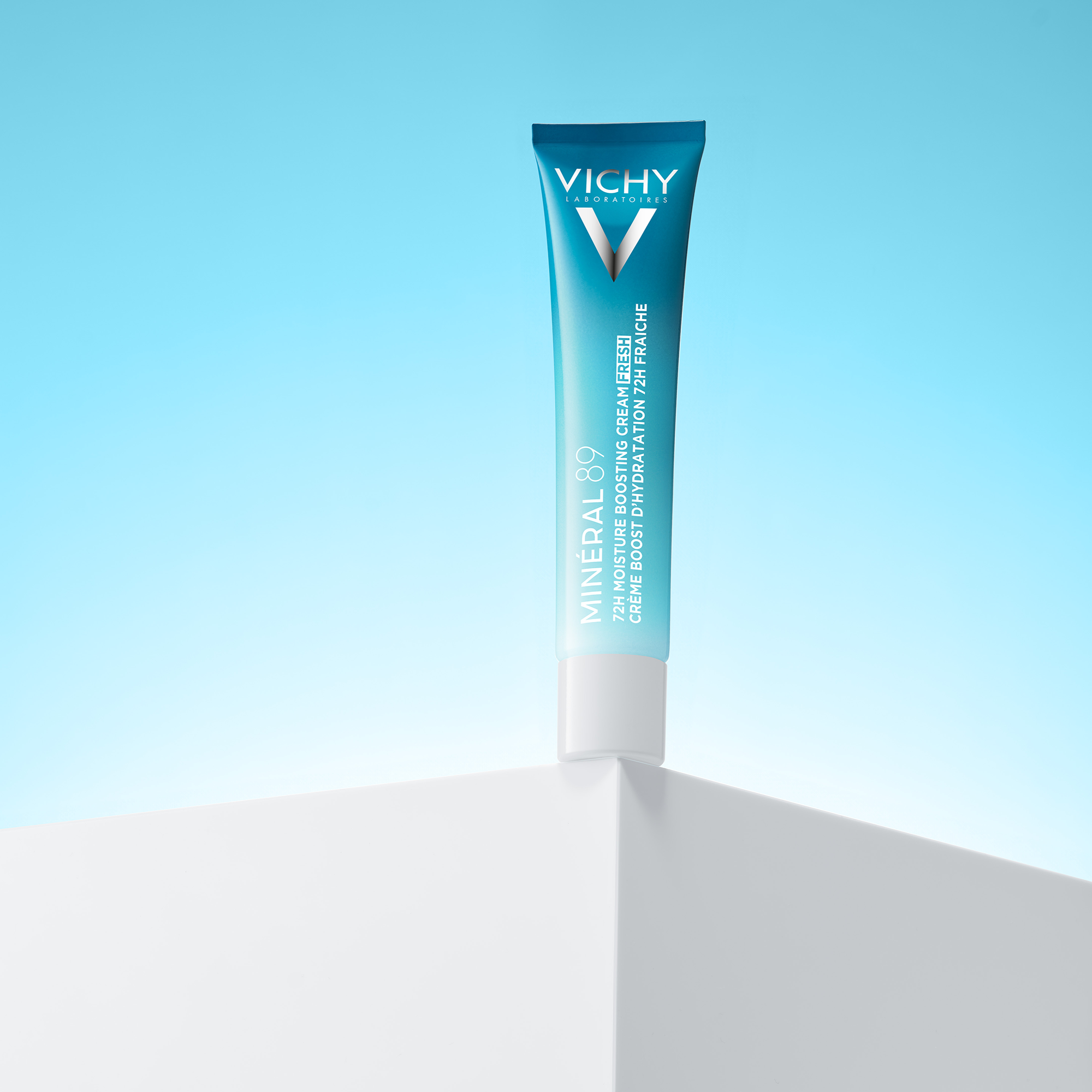Vichy Minéral 89 - Crema Leggera Boost Idratazione 72H Per Tutti I Tipi Di Pelle 40 ml