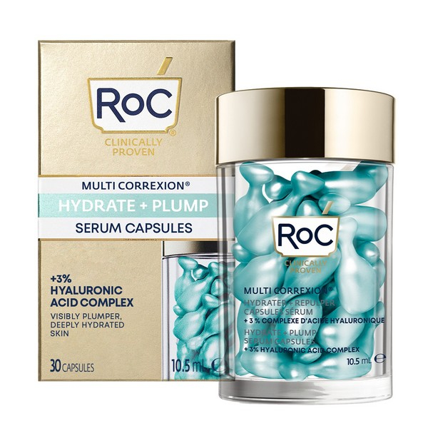 ROC Multi Correxion Hydrate + Plump Siero Viso in Capsule - 30cps