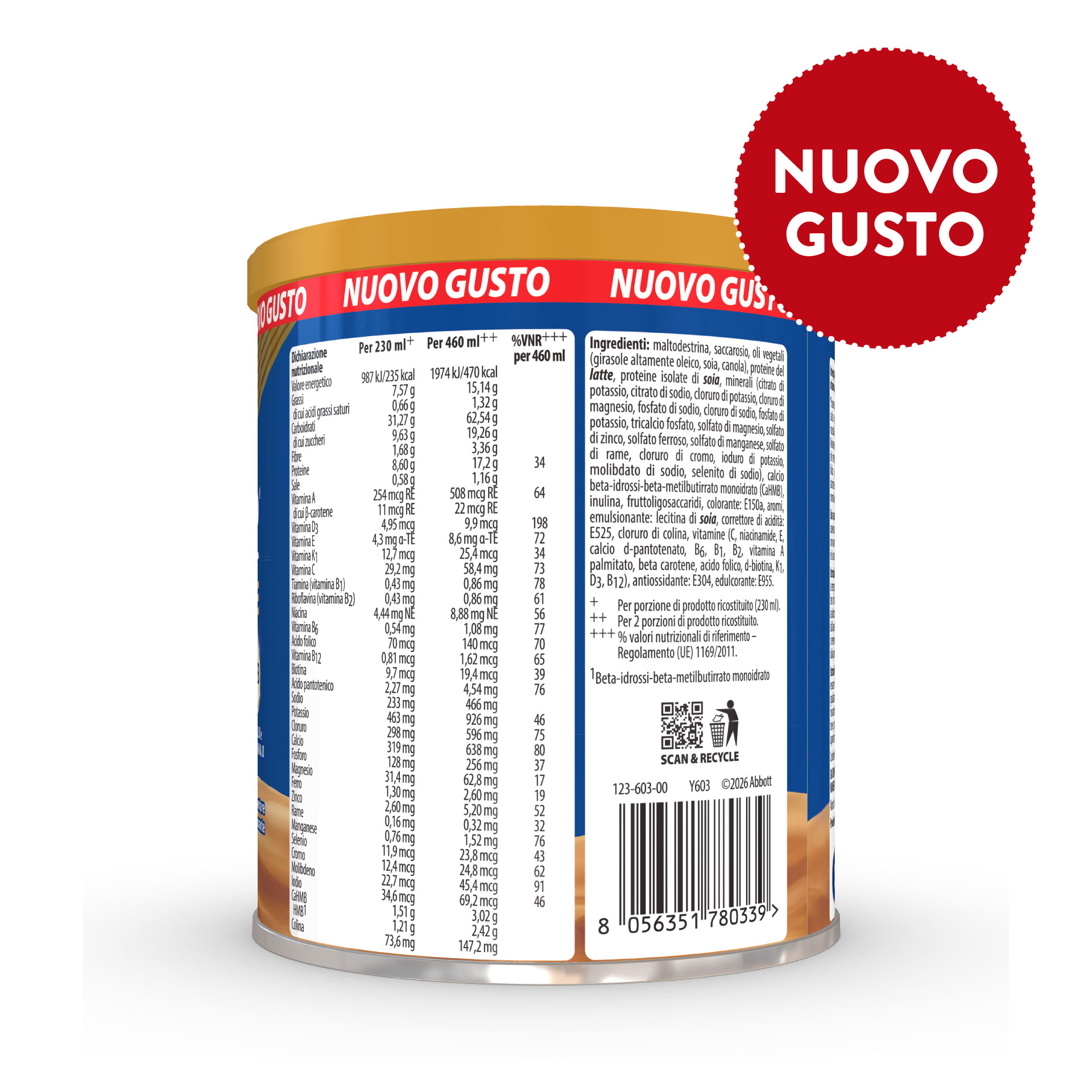 ENSURE ADVANCE CAFFE' 400G