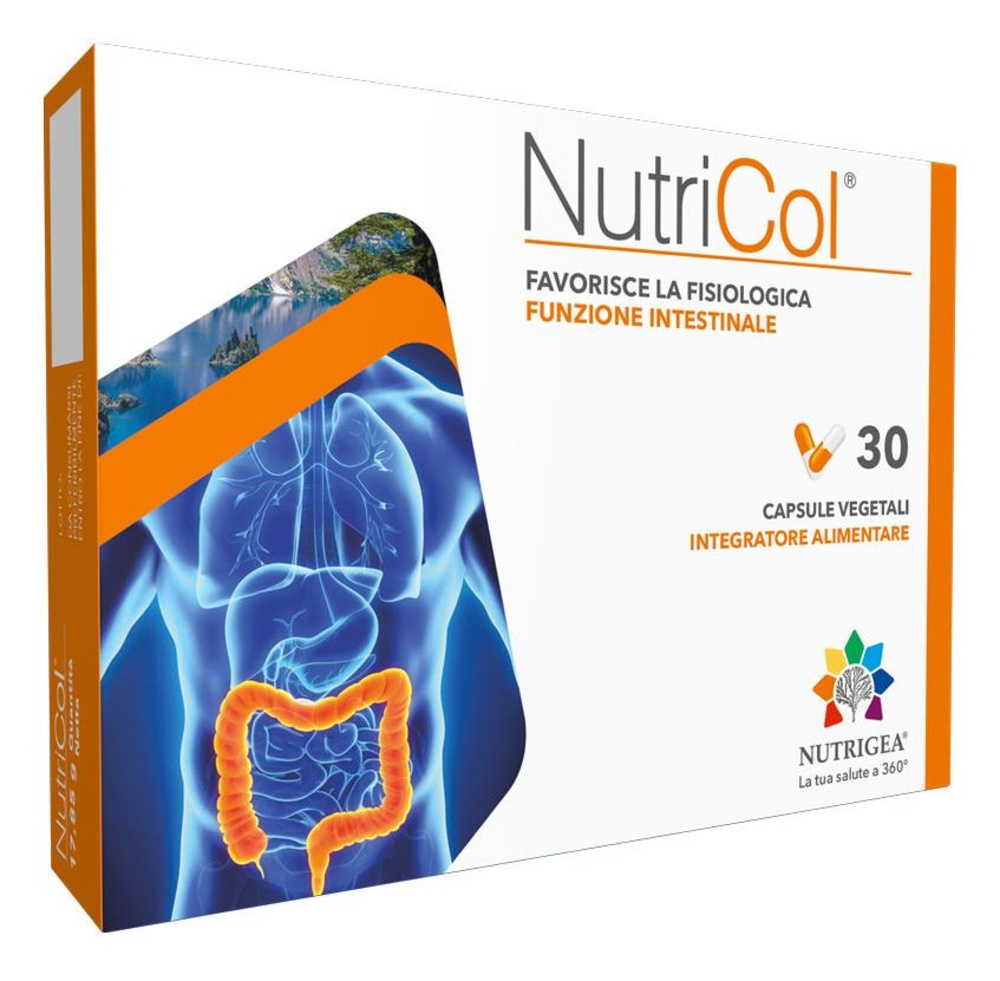 Nutricol - Integratore per la normale funzione intestinale - 30 capsule