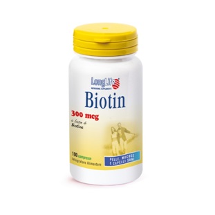 LongLife Biotin 300 Integratore Pelle 100 Compresse