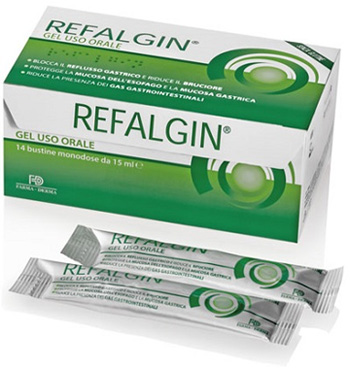 Refalgin Gel Soluzione Orale Reflusso Gastrico 14 Bustine 15 ml