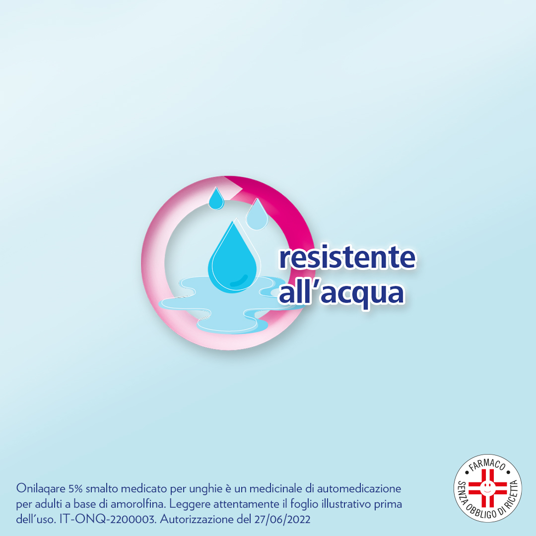 Onilaqare 5% smalto contro la micosi con applicatore 2,5 mL