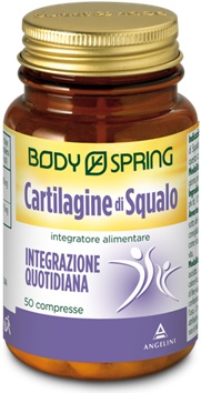 Body Spring Cartilagine di Squalo Integratore Articolare 50 Capsule