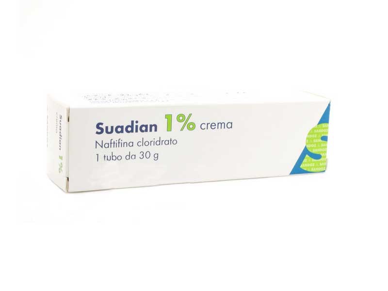 Suadian 1% Naftifina Cloridrato Crema Antimicotica Tubo 30 g