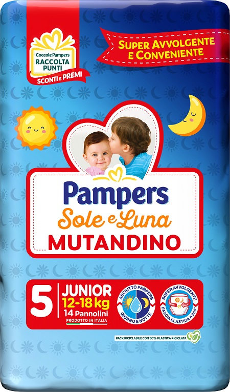 PAMPERS SL MUT JUNIOR 14PZ
