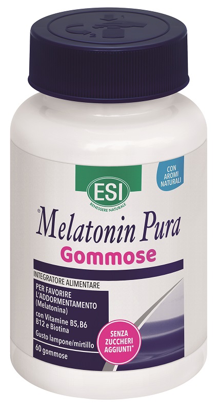 Esi - Melatonin Pura 60 Gommose - Integratore Per Il Sonno