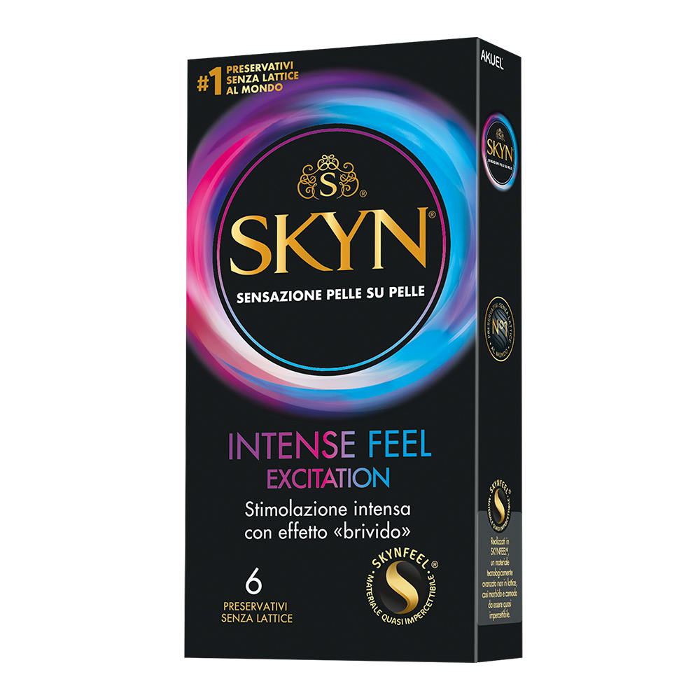 AKUEL SKYN INTENSE FEEL 6PZ
