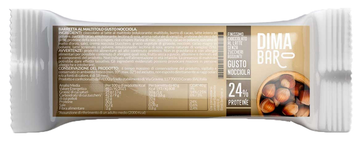 DIMABAR Barretta Nocciola 40g