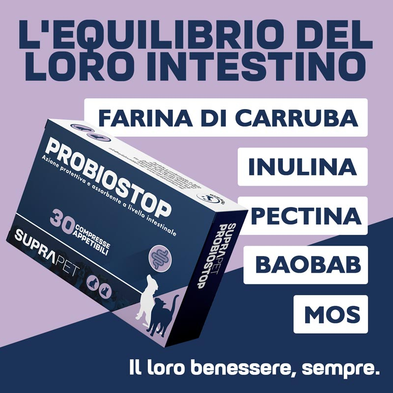 Suprapet probiostop 30 compresse