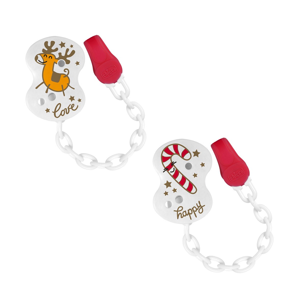 Chicco Clip Con Catenella Natale 1 Pezzo