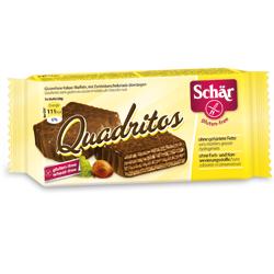 Schar Quadritos Wafer Senza Glutine con Cacao e Cioccolato Fondente 40 g