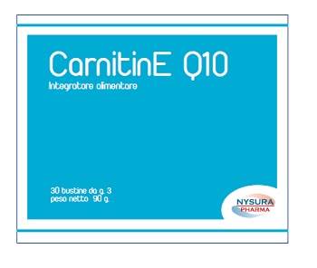 CarnitinE Q10 Integratore Nutrizionale 30 Bustine