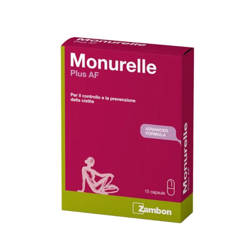 Monurelle Plus Advanced Formula - 15 Capsule Per Il Controllo E La Prevenzione Della Cistite