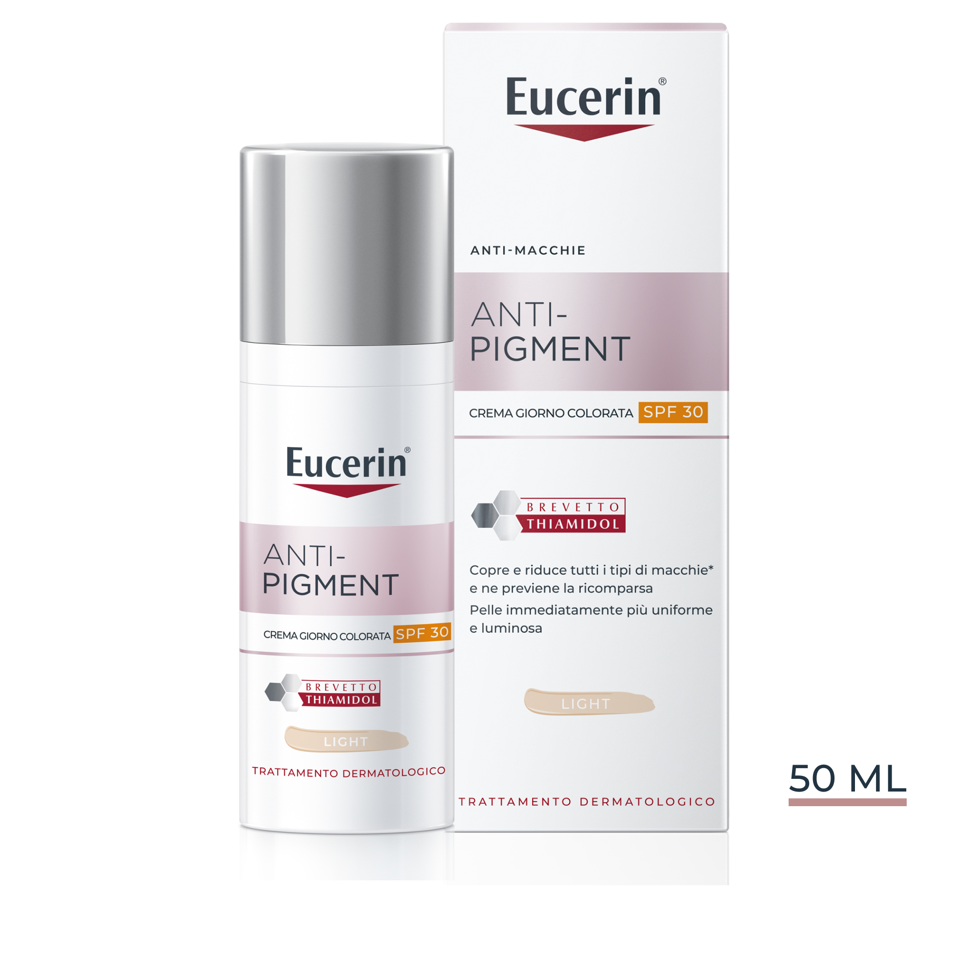 Eucerin Anti-pigment Crema Colorata Viso SPF30 50mL