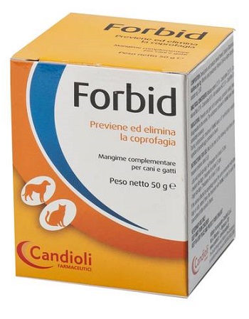 Candioli Forbid Integratore Per Coprofagia Cani E Gatti 50 G