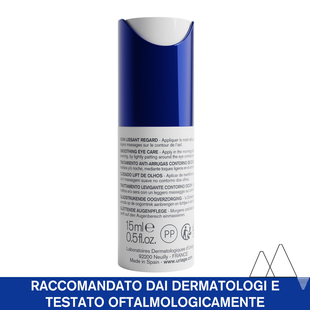 Crema contorno occhi antirughe e elasticizzante URIAGE AGE LIFT per rughe, borse e occhiaie con RETINOLO e ACIDO IALURONICO - 15ml