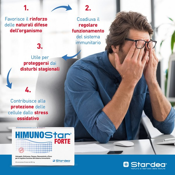 Himunostar Forte Integratore Difese Immunitarie 20 Compresse
