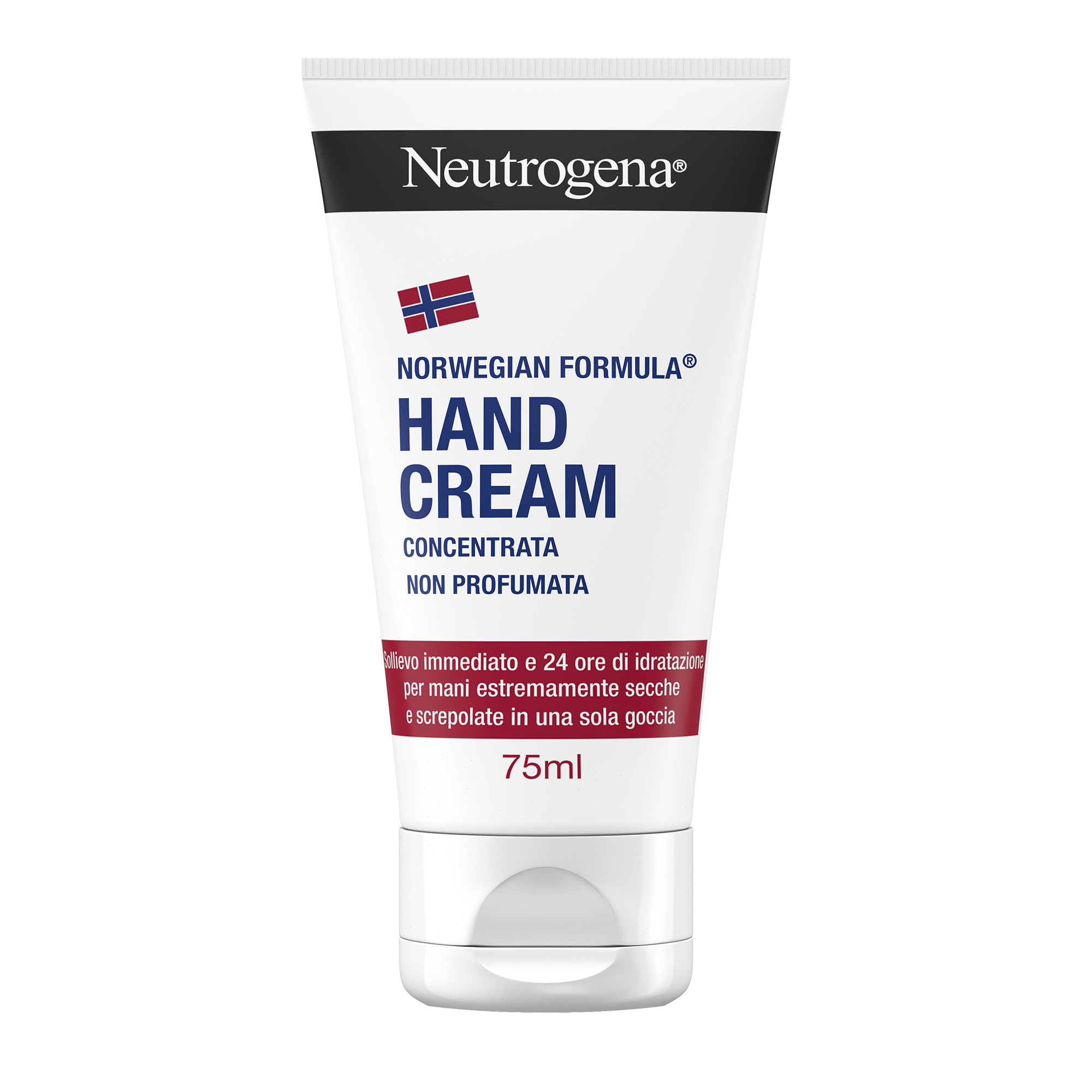 Neutrogena Formula Norvegese Crema Mani Concentrata Non Profumata 75ml, Crema mani senza profumo