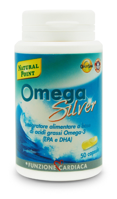 Omega Silver Natural Point - Integratore per la funzione cardiaca - 50 capsule