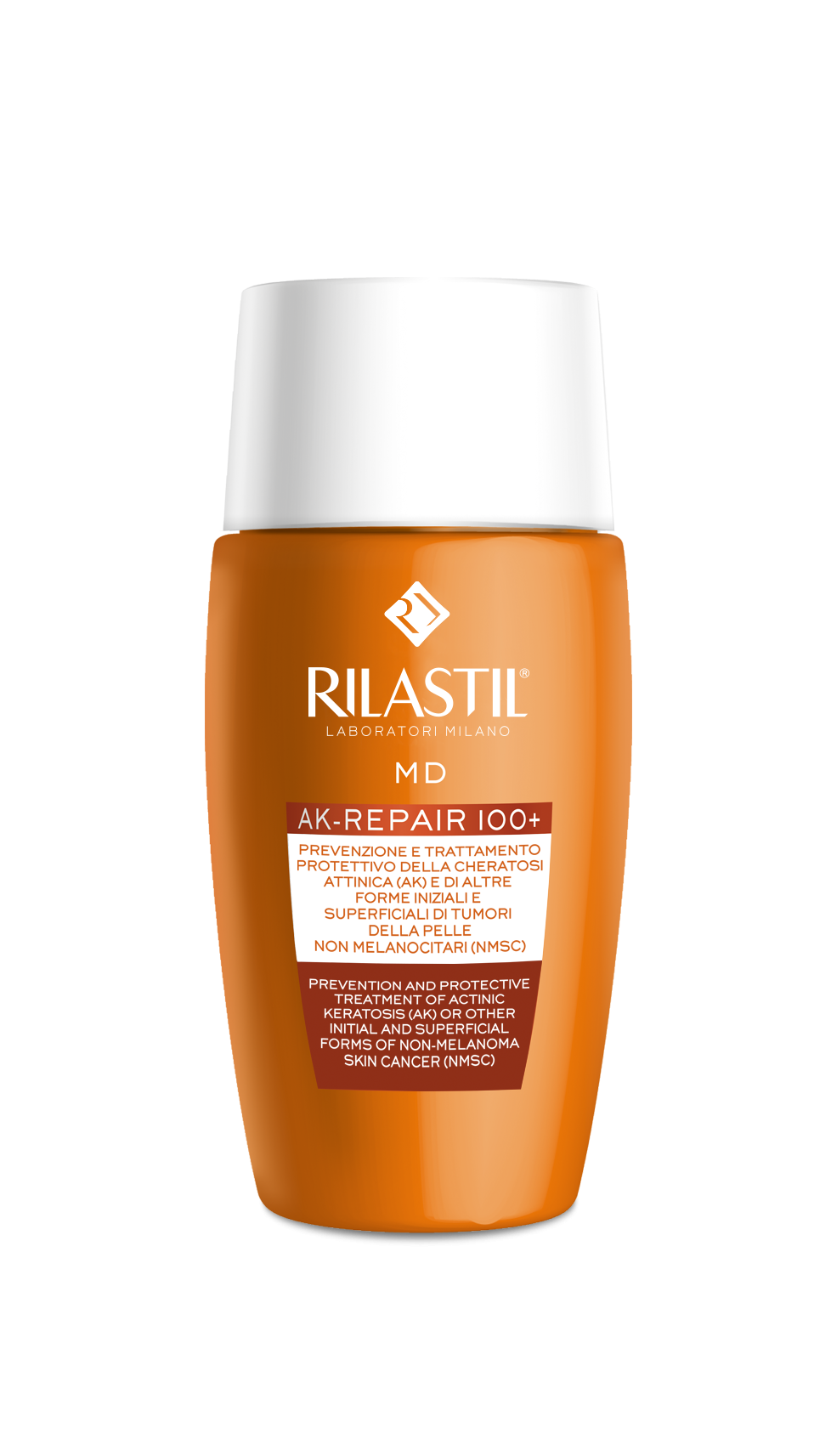Rilastil Sun System AK-Repair Emulsione Fluida Solare 100+ Protezione Altissima 50 ml