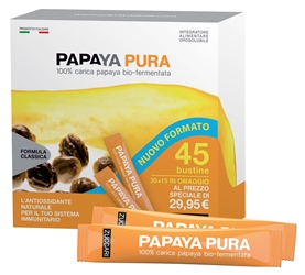 Zuccari Papaya Pura Stick Integratore Antiossidante 45 Bustine