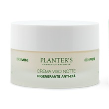 Planter's Aloe Vera Crema Viso Notte Rigenerante Anti Età 50 ml