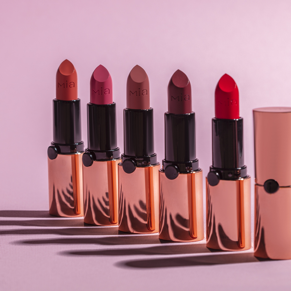 Mia Makeup - Glam Flow Lipstick - Rossetto Matte A Lunga Tenuta N.23 Retenu