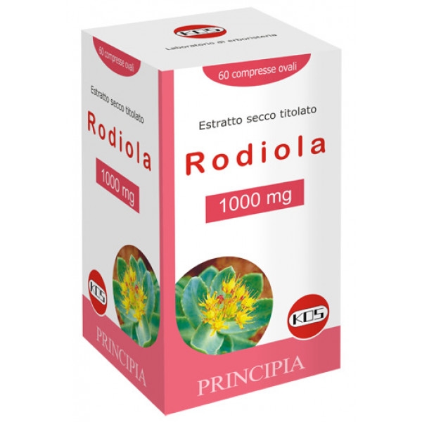 Kos Rodiola 1000 mg Integratore 60 Compresse