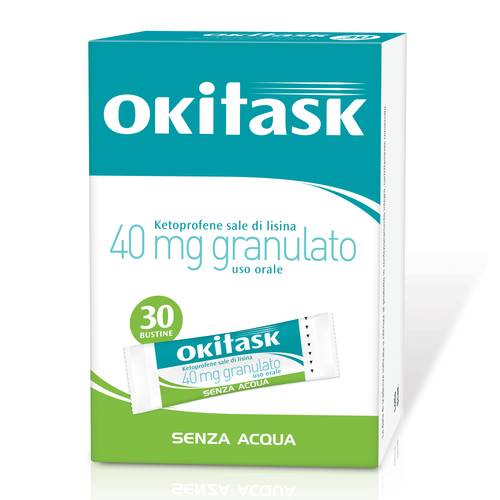 Okitask - 30 bustine orosolubili - 40 mg