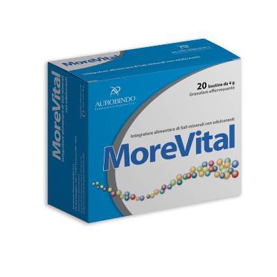 Morevital Integratore Vitamine Sali Minerali 20 Bustine