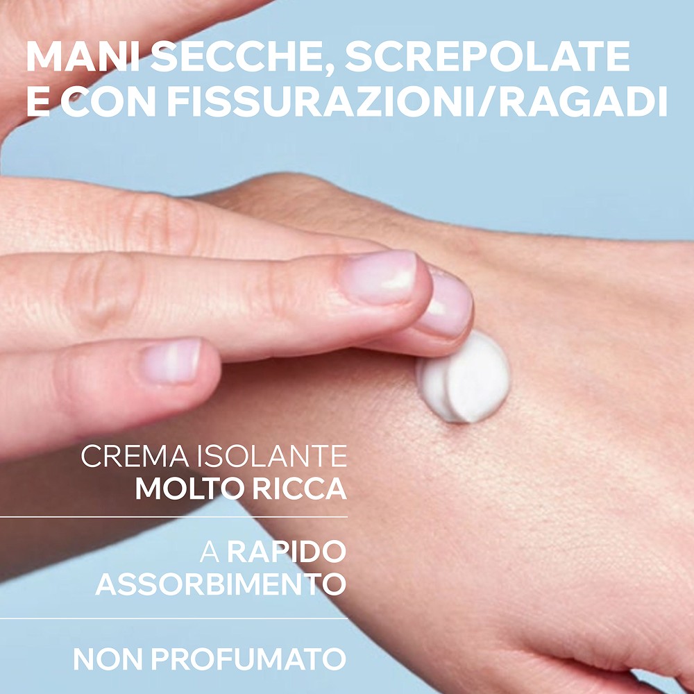 Uriage Bariéderm-Cica - Crema Mani Isolante Riparatrice Per Pelle Fragilizzata E Screpolata 50 ml