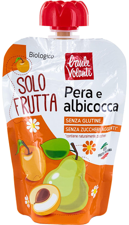 SOLO FRUTTA PERA E ALBICOCCA
