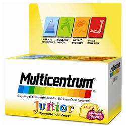 Multicentrum Linea Junior Integratore Alimentare Specifico 30 Compresse Masticab