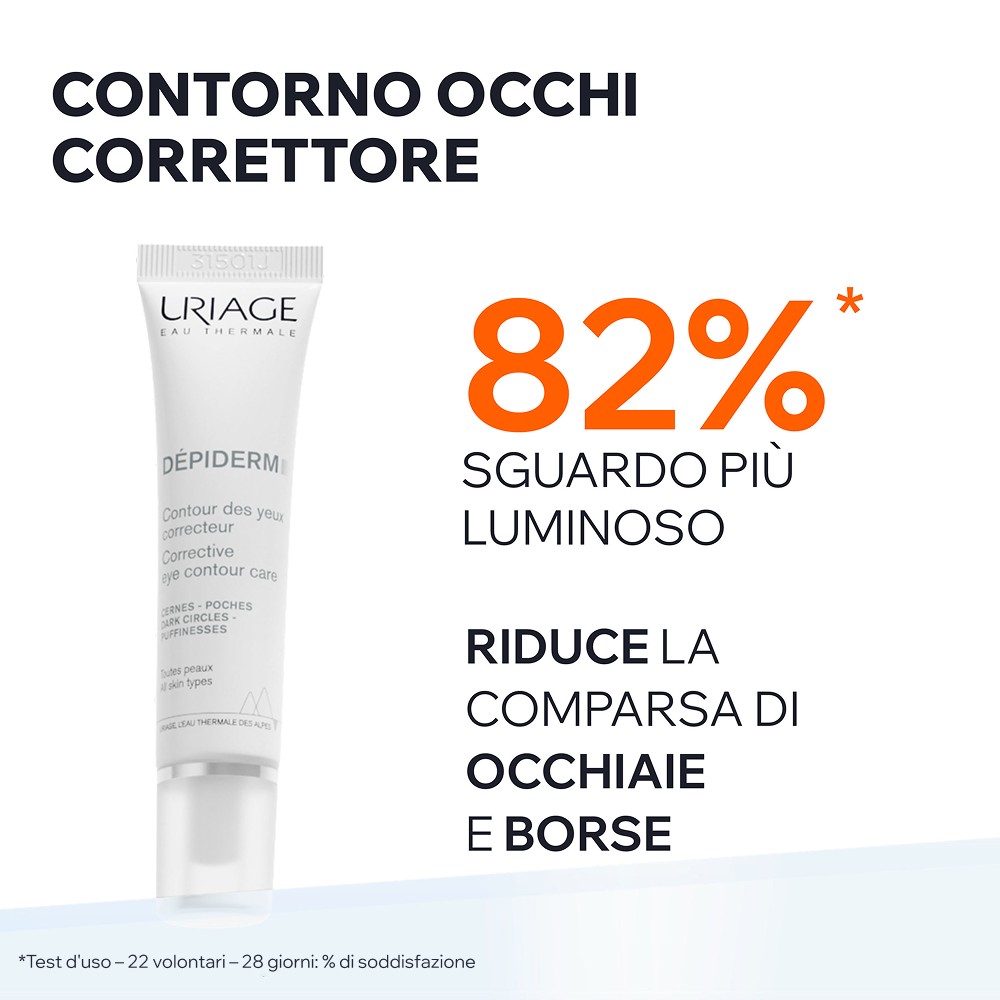 Uriage Dépiderm - Contorno Occhi Anti-Macchie Illuminante 15 ml