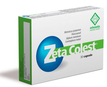 Zeta Colest - Integratore per il Colesterolo - 30 Capsule