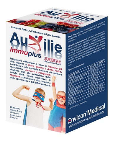 Auxilie Immuplus Junior Integratore 30 Bustine
