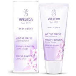Weleda Baby Derma Malva Bianca Crema Viso Lenitiva Emolliente 50 ml