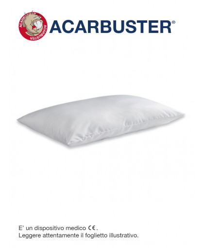 Envicon Medical Acarbuster Copri Cuscino Cuscino Lettino Anti Acaro 30 x 60 cm
