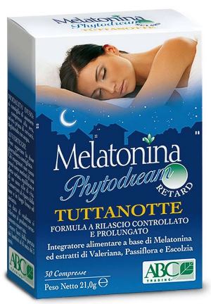 Melatonina Phytodream Retard tuttanotte 30 compresse