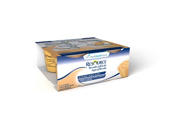 Resource Aqua+ Pesca Bevanda Gelificata 4x125 ml