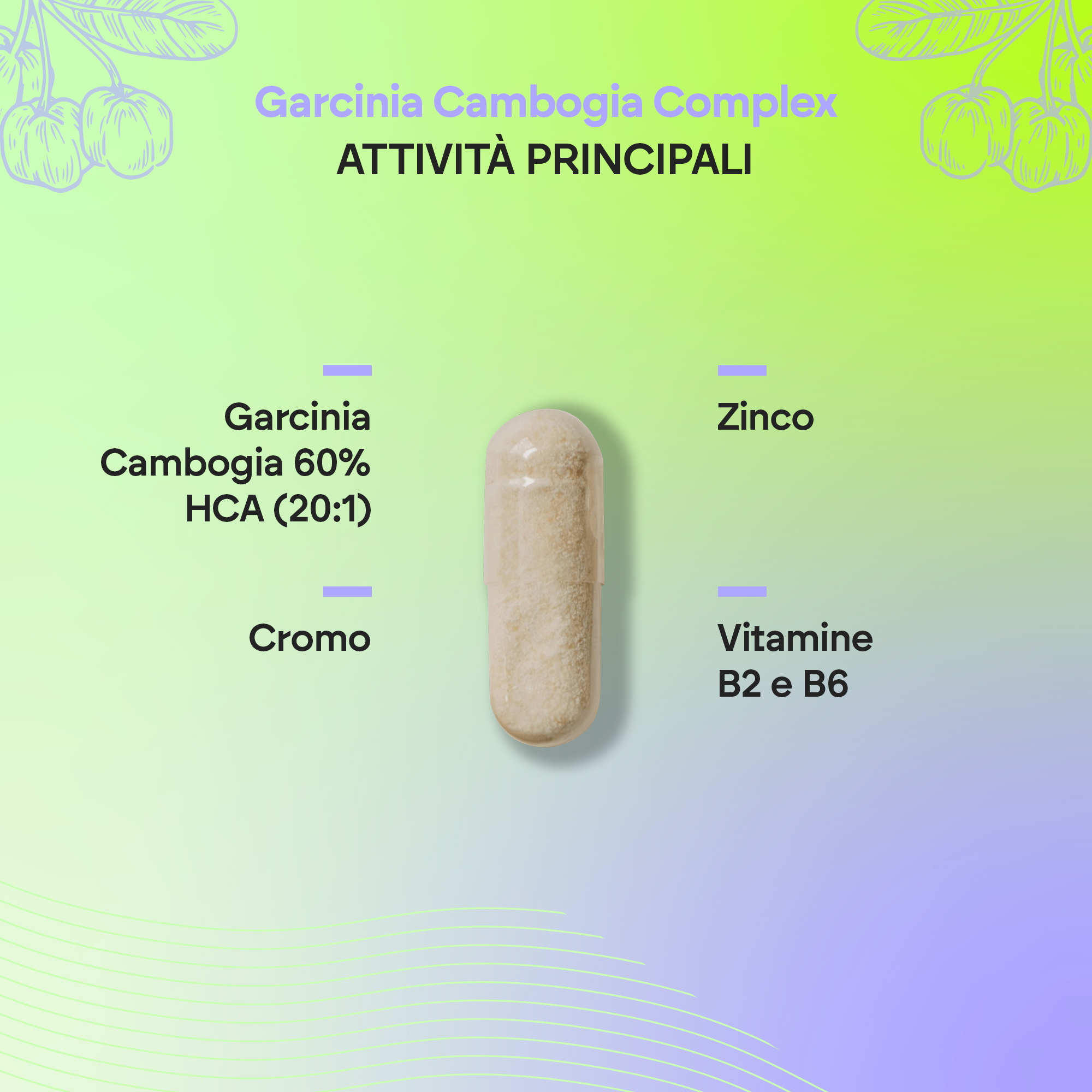 Nutralie Garcinia Cambogia Complex 90 Capsule - Integratore Per Il Metabolismo Dei Carboidrati