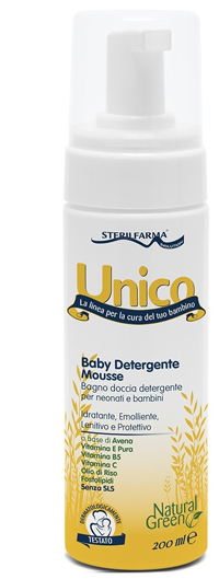 Sterilfarma Unico Baby Detergente in Mousse 200 ml